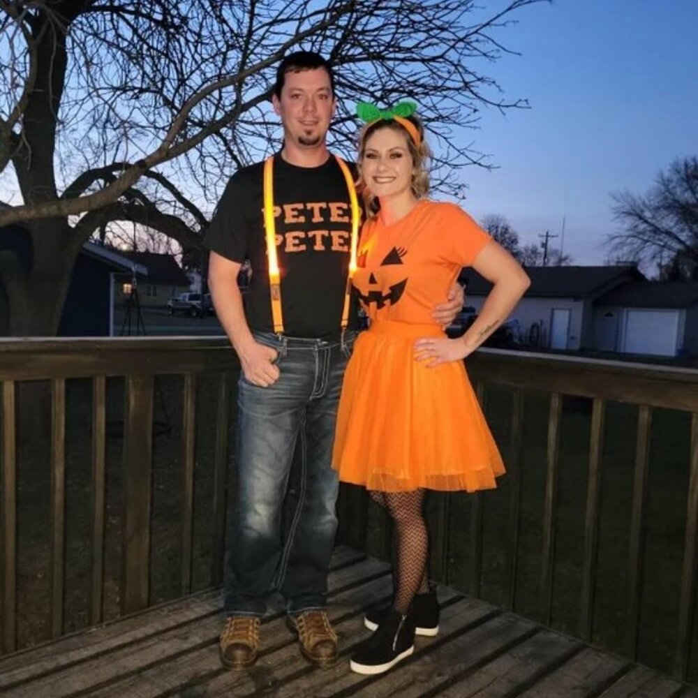Mini Orange Tutu Tulle skirt